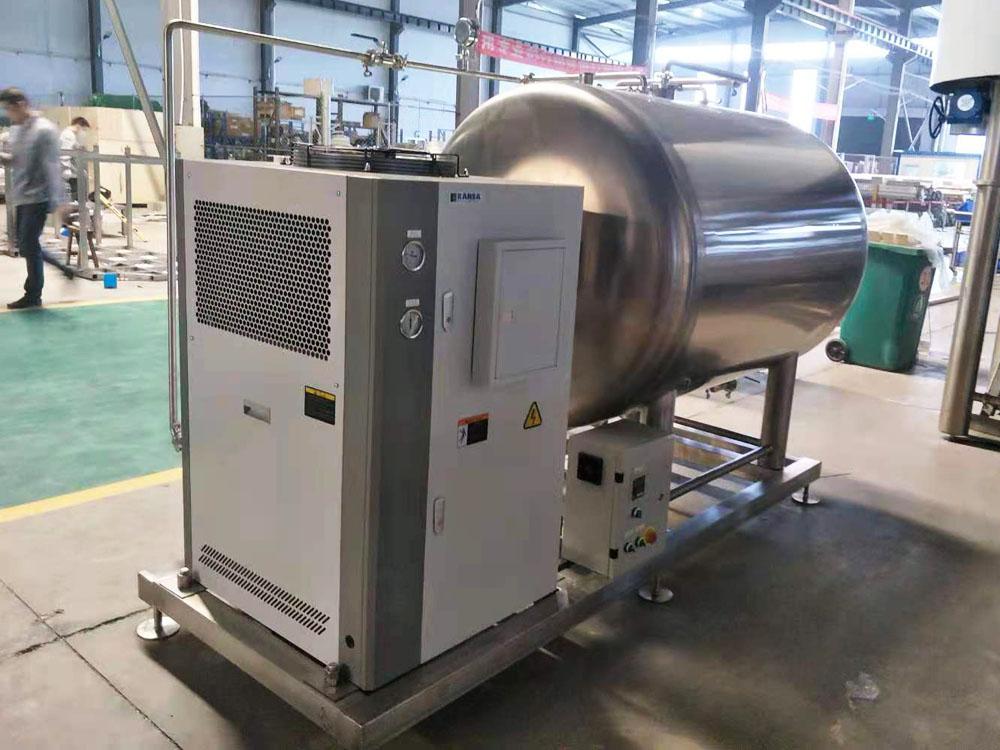 200L-1000L Mobile Horizontal Bright Beer Tank